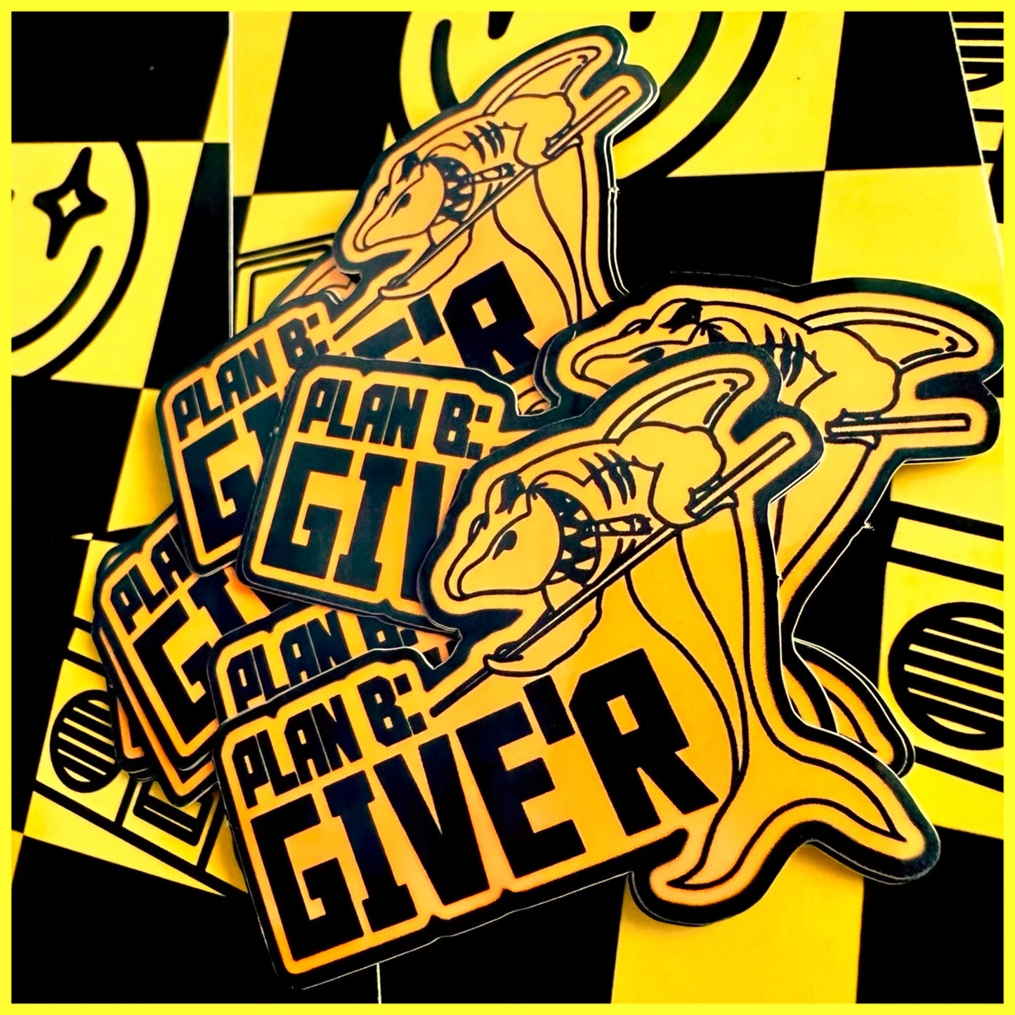 PLAN B: GIVE'R • STICKER