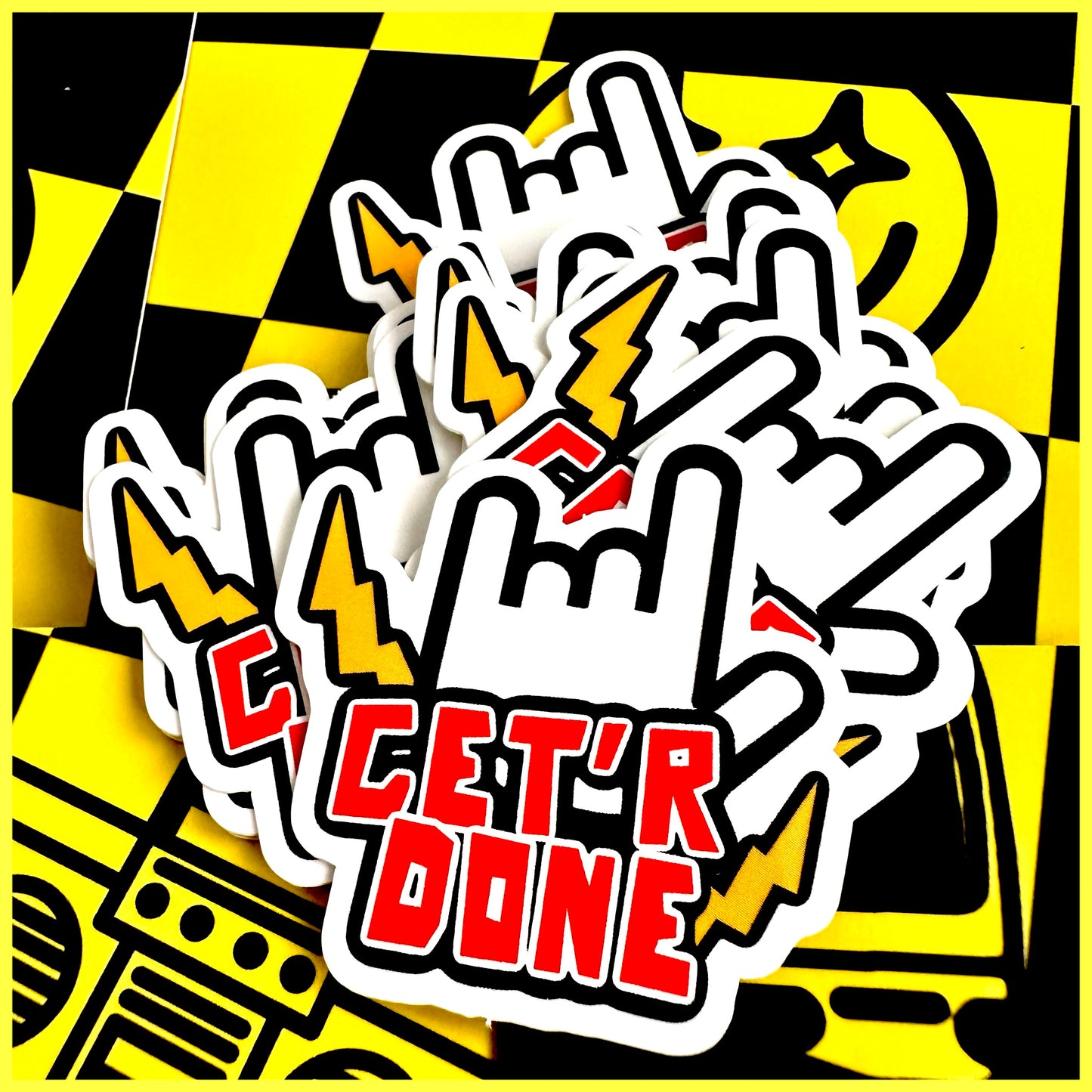 GET'R DONE • STICKER