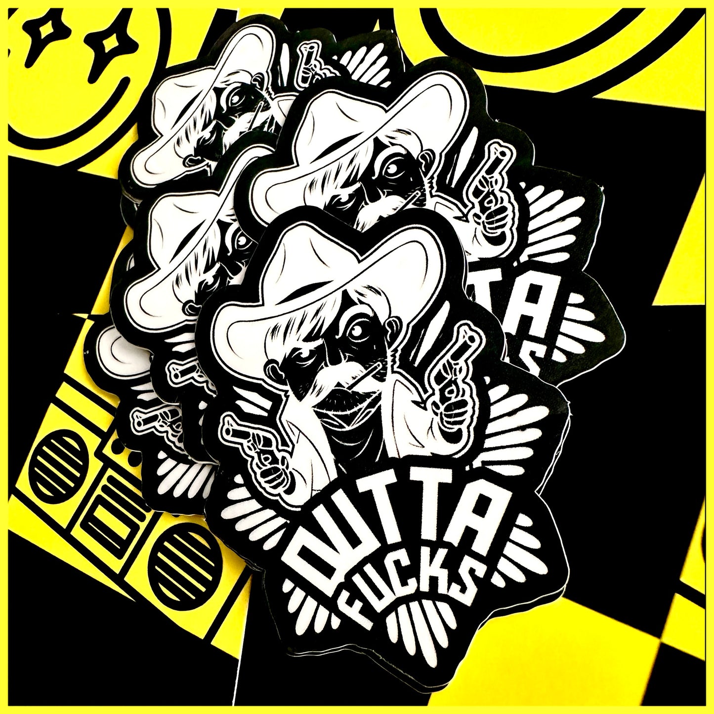 OUTA FU$!@ • STICKER
