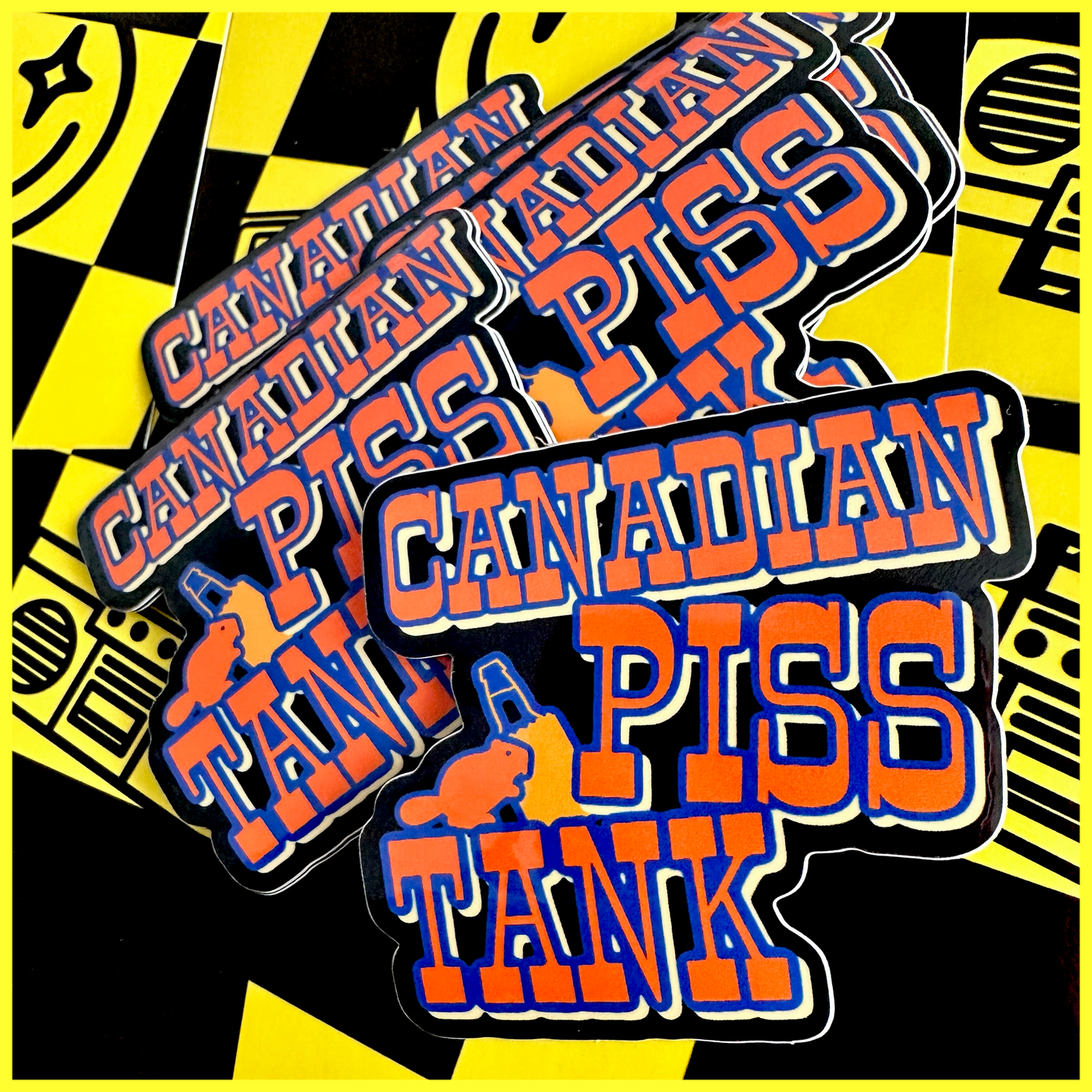 CANADIAN PISS TANK • STICKER