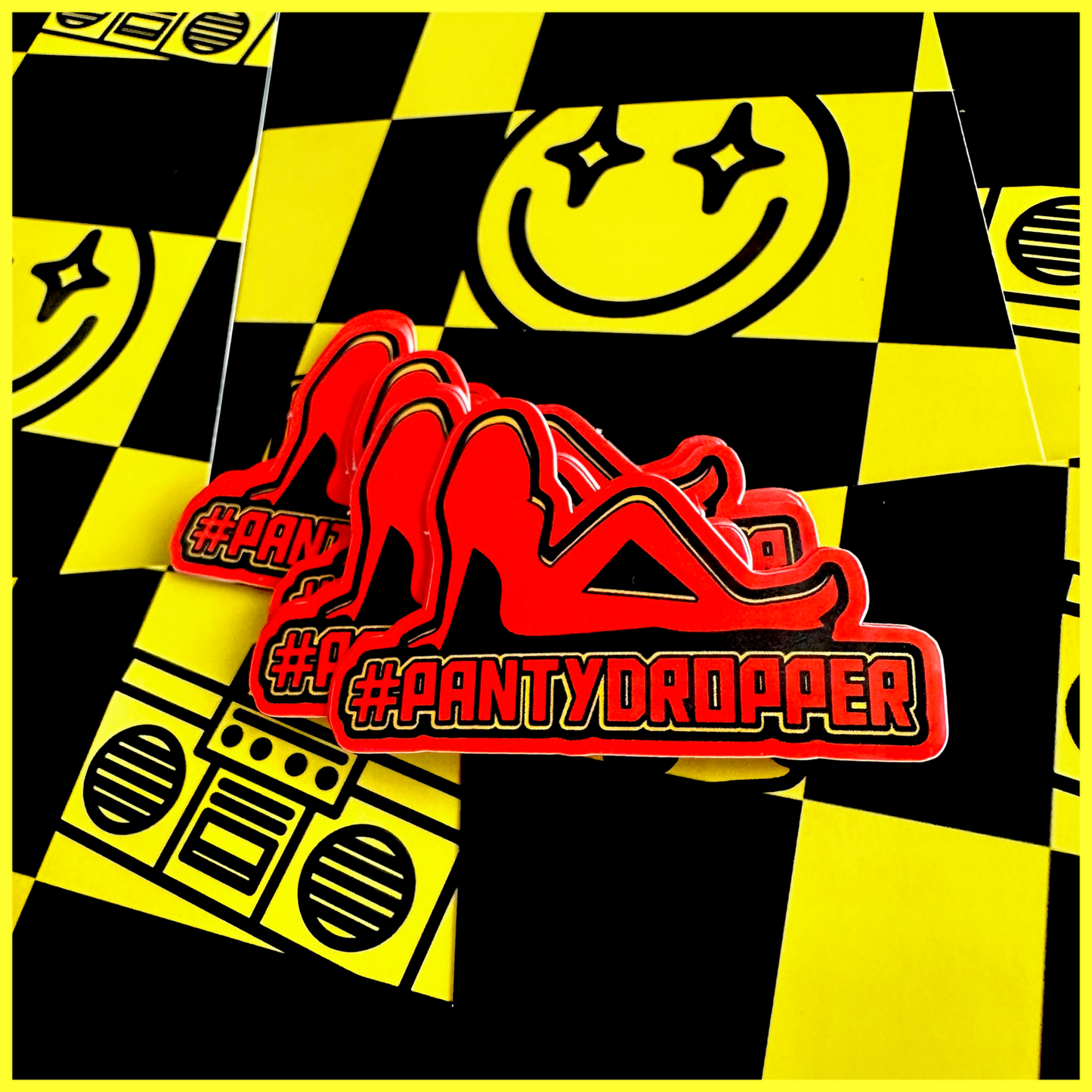 #PANTYDROPPER • STICKER