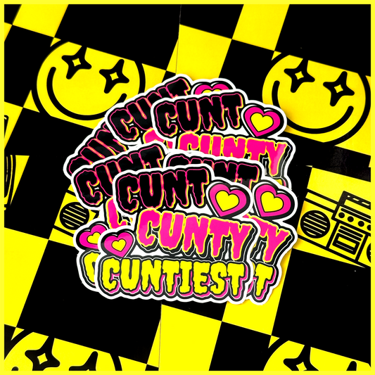 CU%T X3 • STICKER